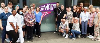 Forward Leeds staff at the city’s hub on Kirkgate in the city centre