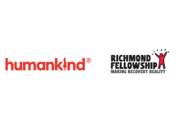 An image containing the Humankind logo on the left and the Richmond Fellowship logo on the right